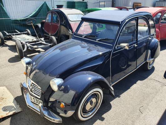 2CV dunkelblau